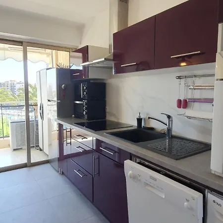 Longstay Cannes Marinacom 150 Days Minimum In Winter 50 M2 For 2 P Maximum Marina View, Swimming Pool, Wi-fi, Air Co Parking Mandelieu-la-Napoule