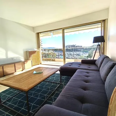 Longstay Cannes Marinacom 150 Days Minimum In Winter 50 M2 For 2 P Maximum Marina View, Swimming Pool, Wi-fi, Air Co Parking Apartamento Mandelieu